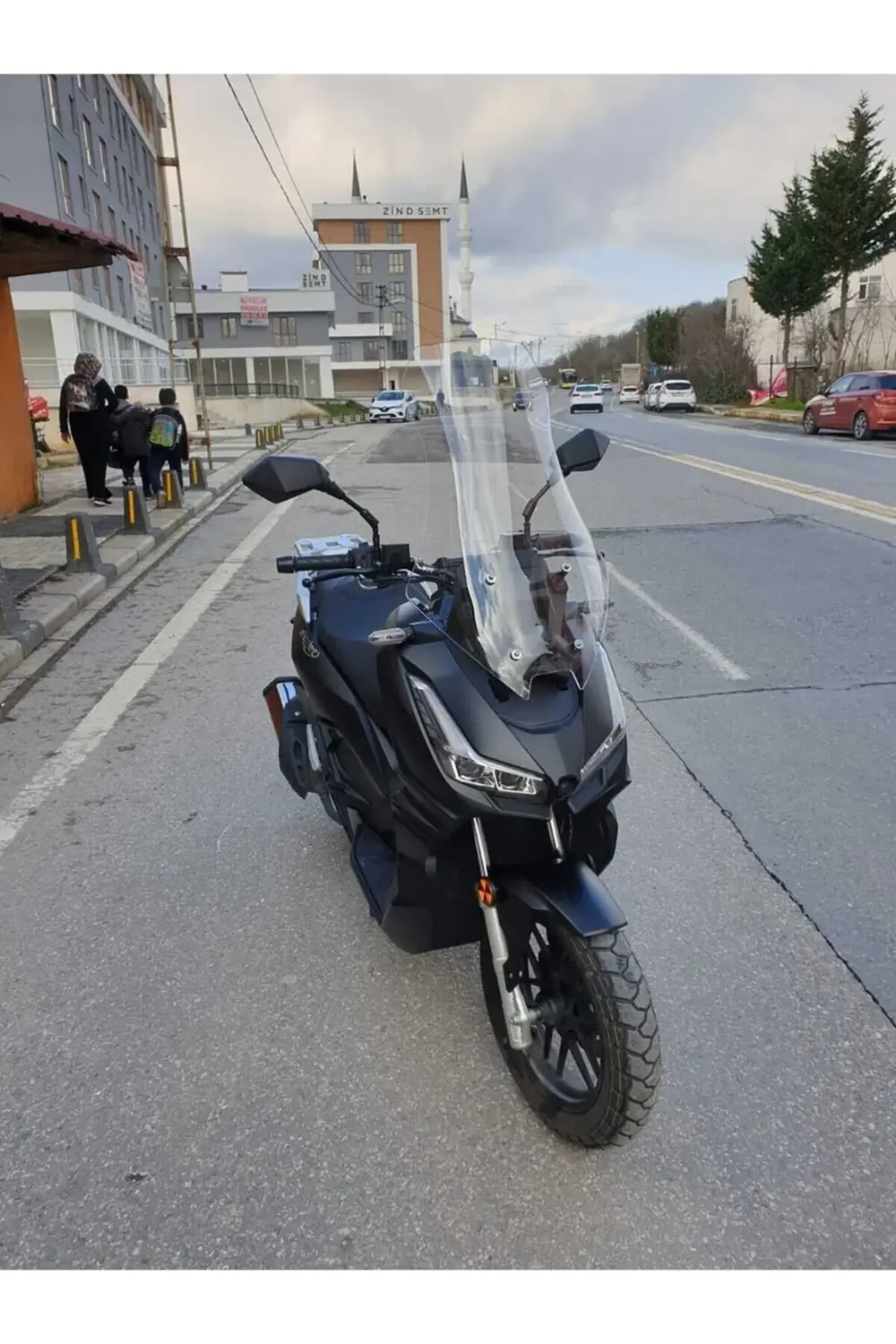 Skyjet Rivero 125 Ön Cam 2025 Model 57cm Şeffaf Renkli 4mm SPORTİ