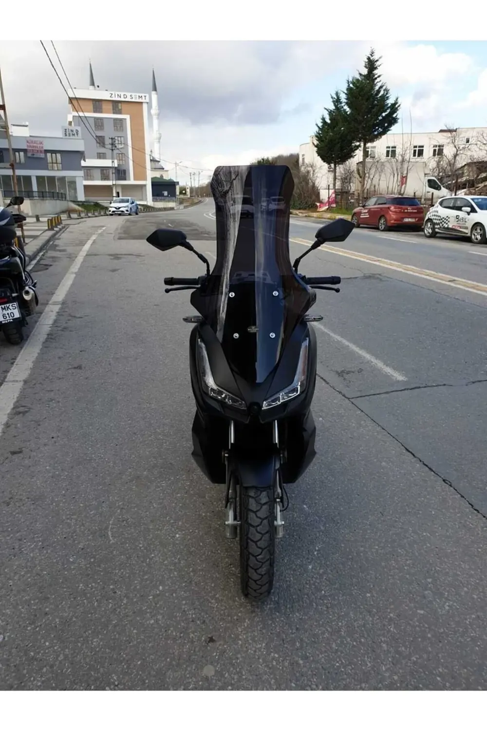 Skyjet Rivero 125 Ön Cam 2025 Model 78cm Siyah Renkli 4mm UZUN