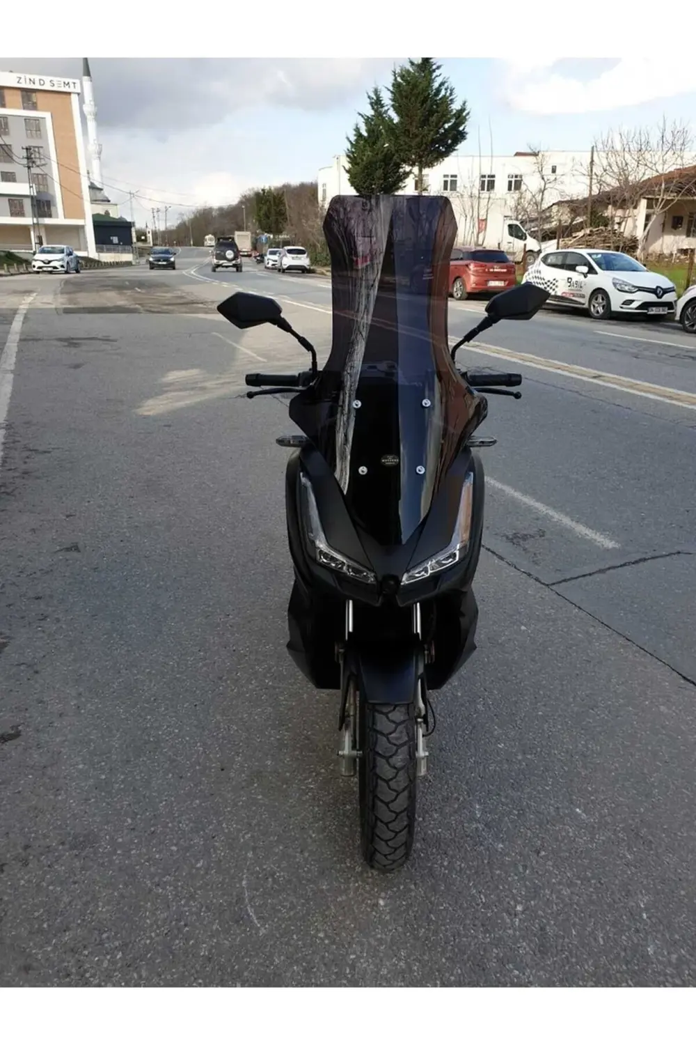 Skyjet Rivero 125 Ön Cam 2025 Model 78cm Siyah Renkli 4mm UZUN