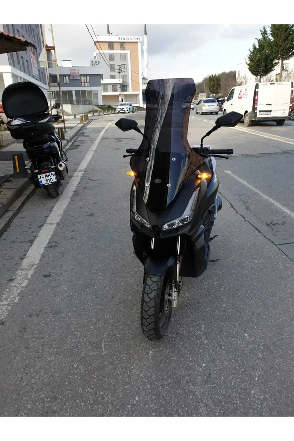 Skyjet Rivero 125 Ön Cam 2025 Model 78cm Siyah Renkli 4mm UZUN