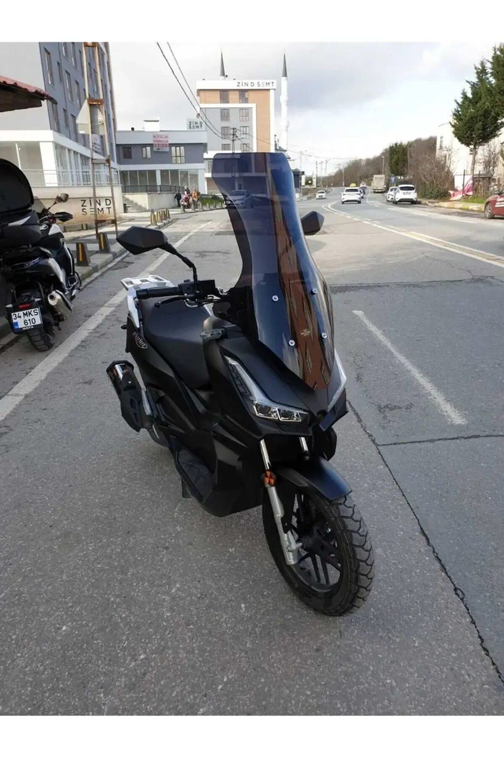 Skyjet Rivero 125 Ön Cam 2025 Model 78cm Siyah Renkli 4mm UZUN