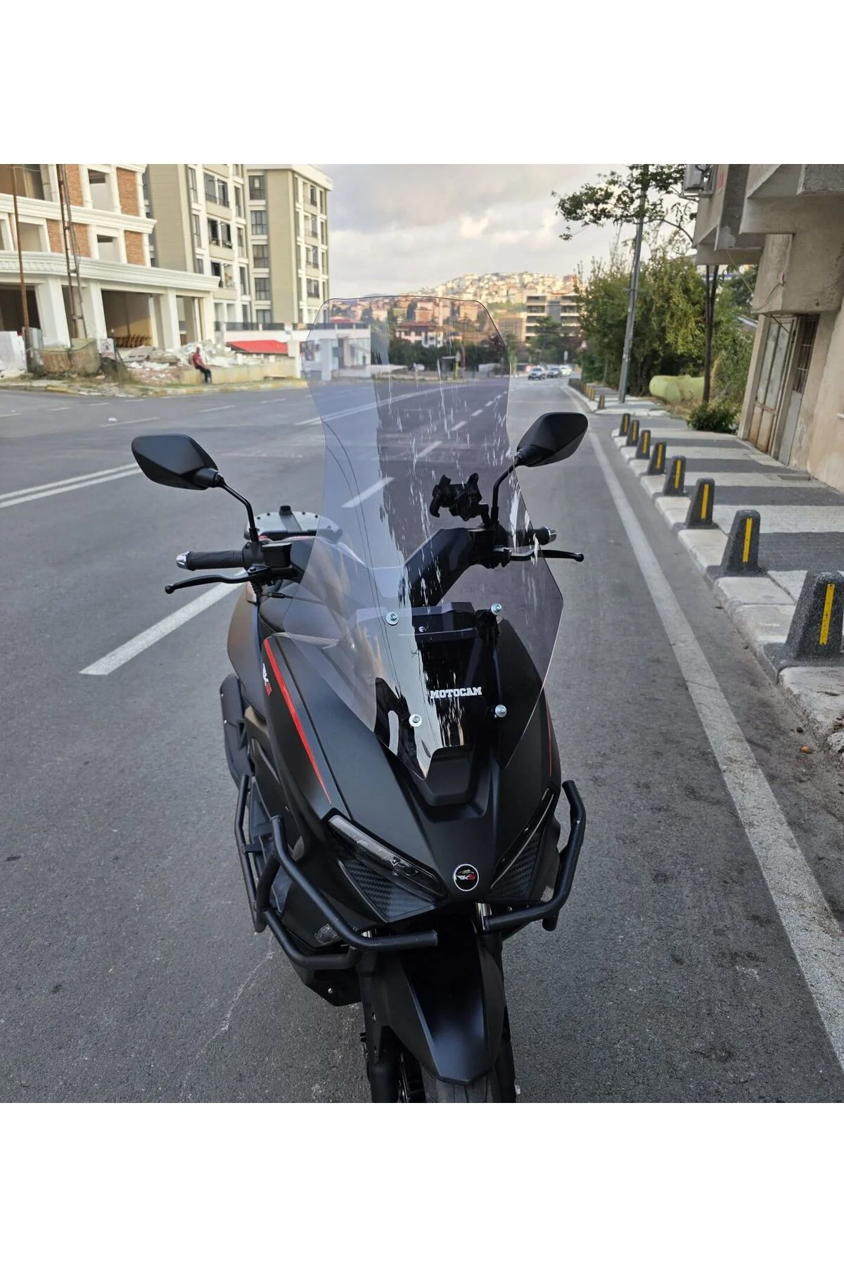 Skyjet Rivero 125 Ön Cam 2024-2026 Model 57cm Füme Renkli 4mm SPORTİF