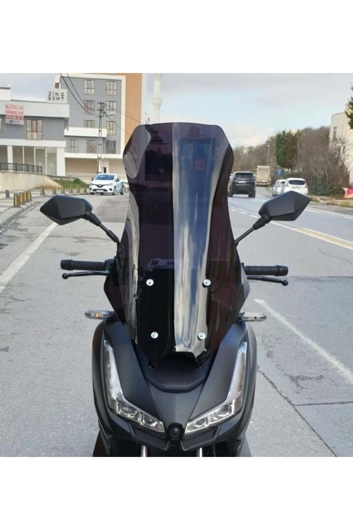 Skyjet Rivero 125 Ön Cam 2024-2026 Model 75cm Siyah Renkli 4mm UZUN