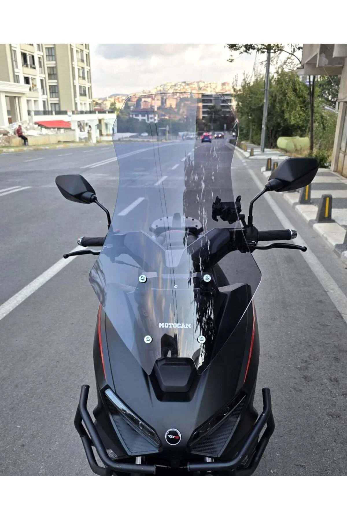 Skyjet Rivero 125 Ön Cam 2024-2026 Model 57cm Füme Renkli 4mm SPORTİF