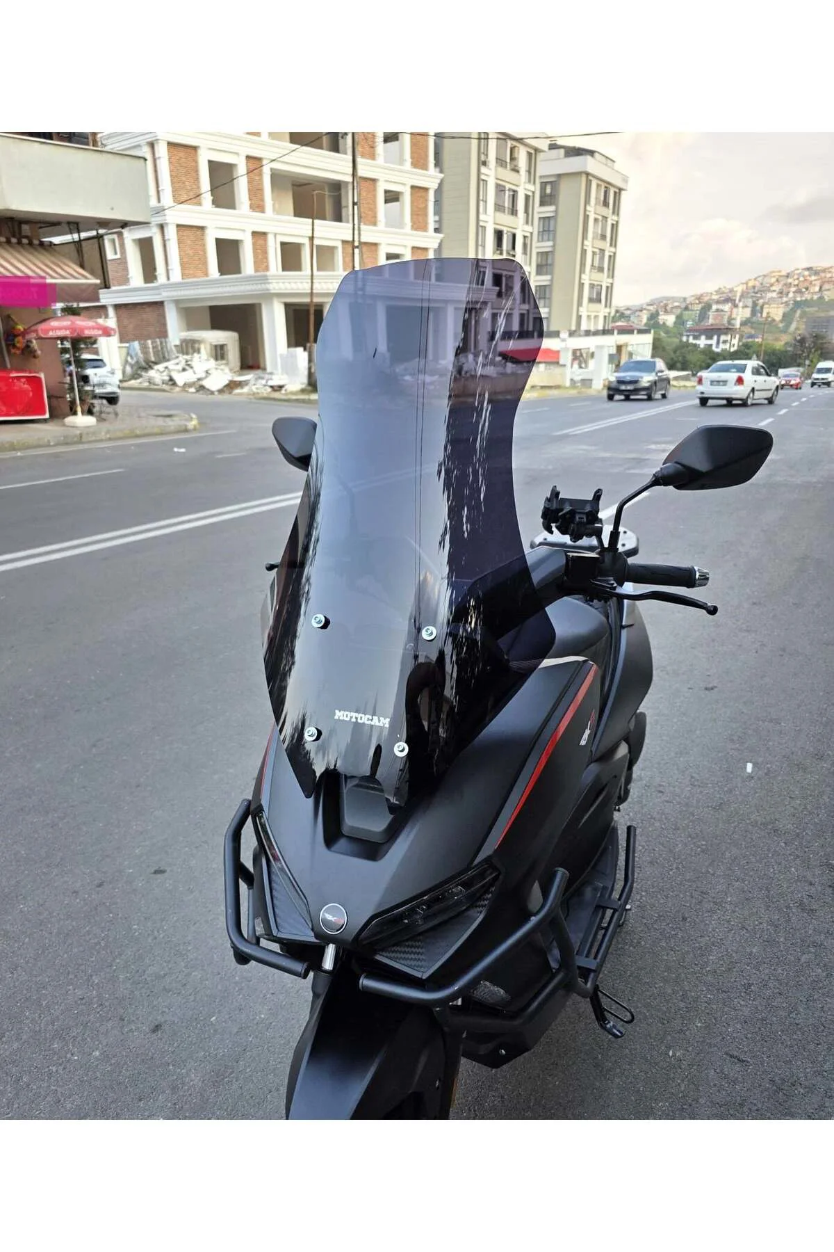Skyjet Rivero 125 Ön Cam 2024-2026 Model 57cm Siyah Renkli 4mm SP