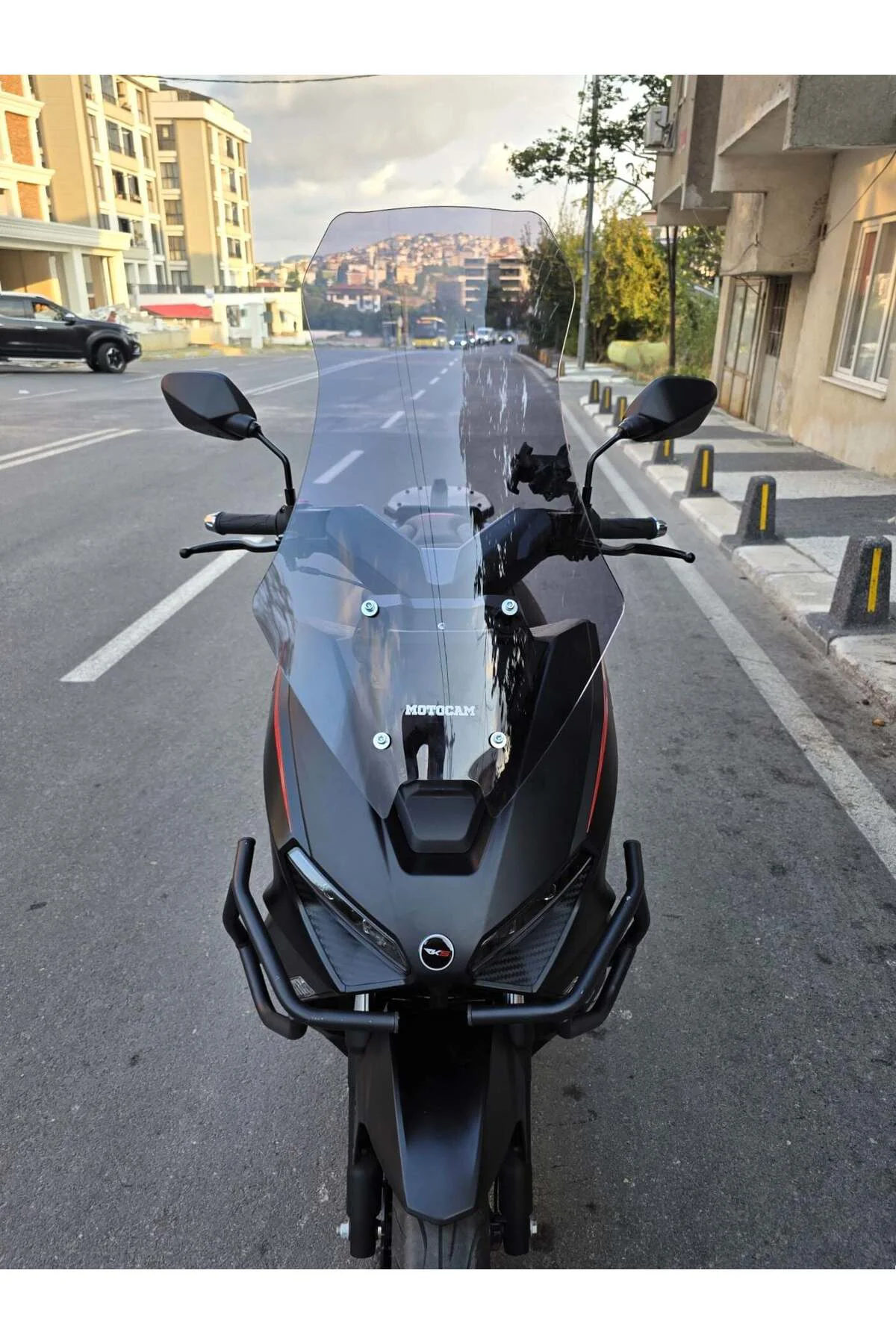Skyjet Rivero 125 Ön Cam 2024-2026 Model 57cm Füme Renkli 4mm SPORTİF