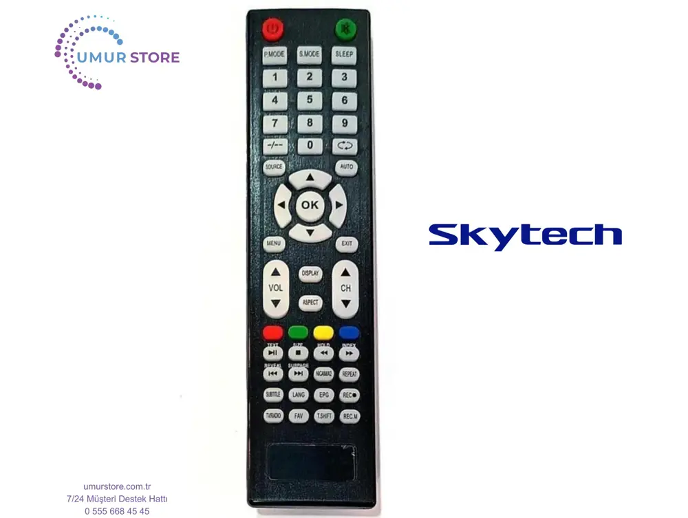 Skytech 24ST3000 Uyumlu Televizyon Kumandası