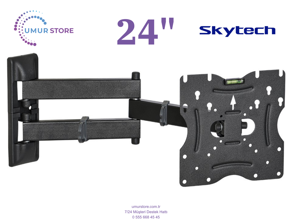 Skytech 24ST3001 24 inç / 22”- 49” Lcd Led Televizyon Hareketli D Skytech 24ST3001 24 inç / 22”- 49” Lcd Led Televizyon Hareketli D