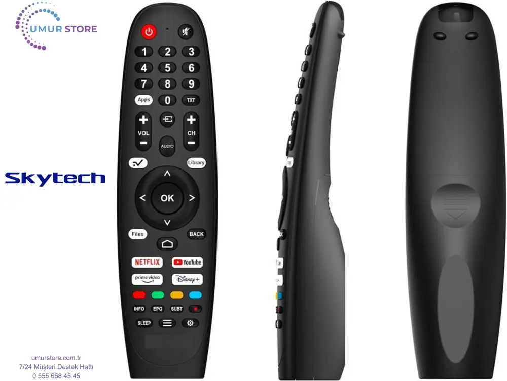 Skytech 50ST1405 Uyumlu Whale Os Smart Led Televizyon Kumandası-M Skytech 50ST1405 Uyumlu Whale Os Smart Led Televizyon Kumandası-M