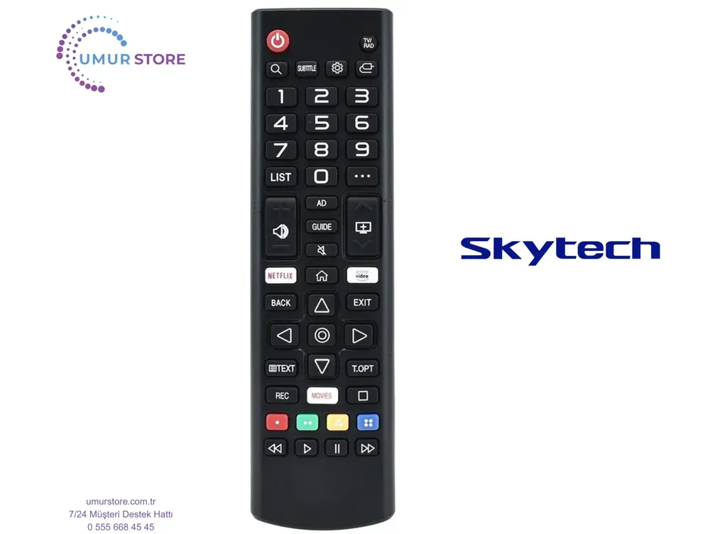 Skytech 50ST2204 Webos Smart Televizyon Kumandası-Mikrofonsuz Skytech 50ST2204 Webos Smart Televizyon Kumandası-Mikrofonsuz
