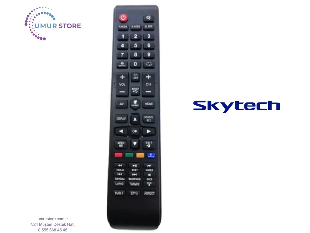 Skytech 55ST1104 Uyumlu Led Televizyon Kumandası Skytech 55ST1104 Uyumlu Led Televizyon Kumandası