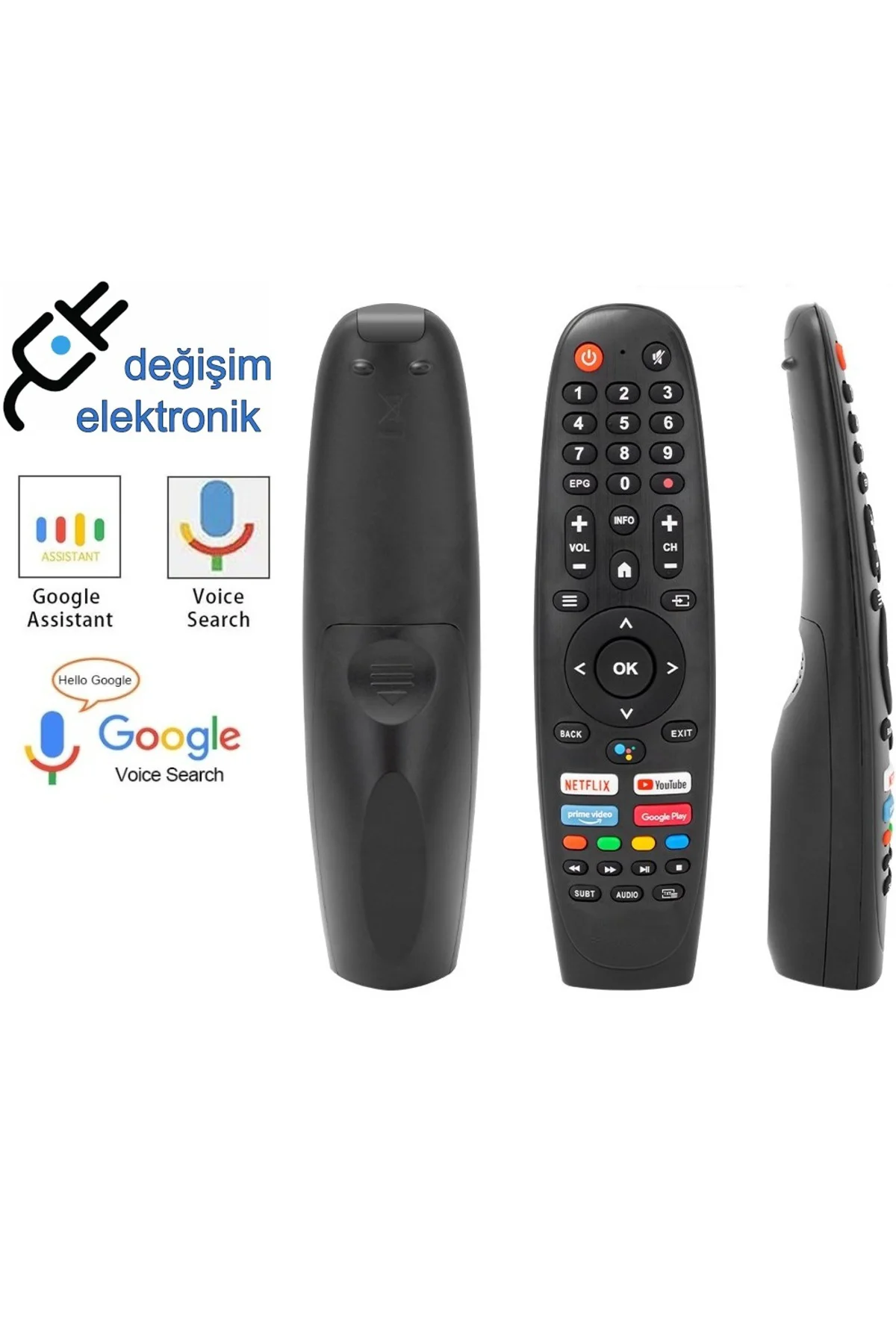 Skytech 55St1305 Google Tv Kumandası Mikrofonsuz
