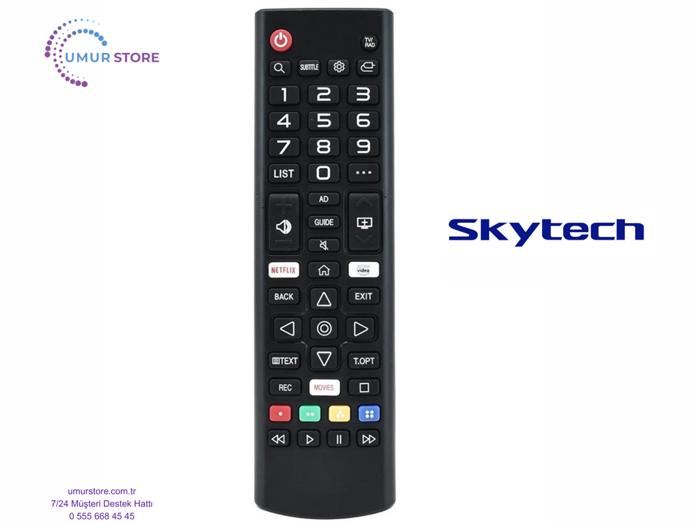 Skytech Q65ST2205 Webos Smart Televizyon Kumandası-Mikrofonsuz Skytech Q65ST2205 Webos Smart Televizyon Kumandası-Mikrofonsuz