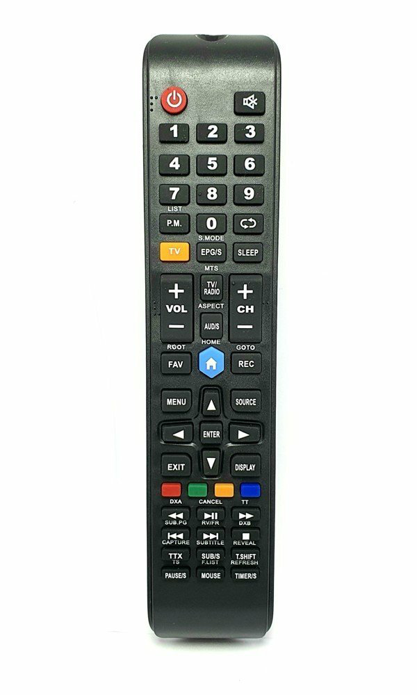Skytech Smart Led Televizyon Kumandası Mavi Home Tuşlu Skytech Smart Led Televizyon Kumandası Mavi Home Tuşlu