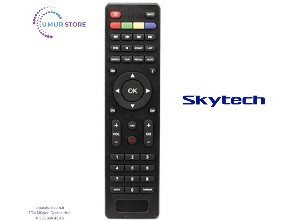 Skytech ST-19200 HD Uydu Alıcı Kumandası Skytech ST-19200 HD Uydu Alıcı Kumandası