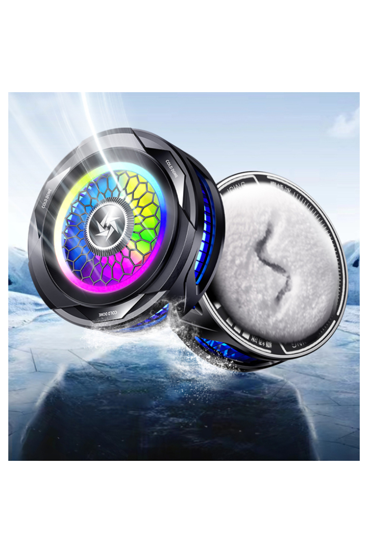 Pmr Sl-25 Cep Telefonu Soğutucu | Rgb İşıklı, Kıskaçlı & Manyetik, Se Pmr Sl-25 Cep Telefonu Soğutucu | Rgb İşıklı, Kıskaçlı & Manyetik, Se