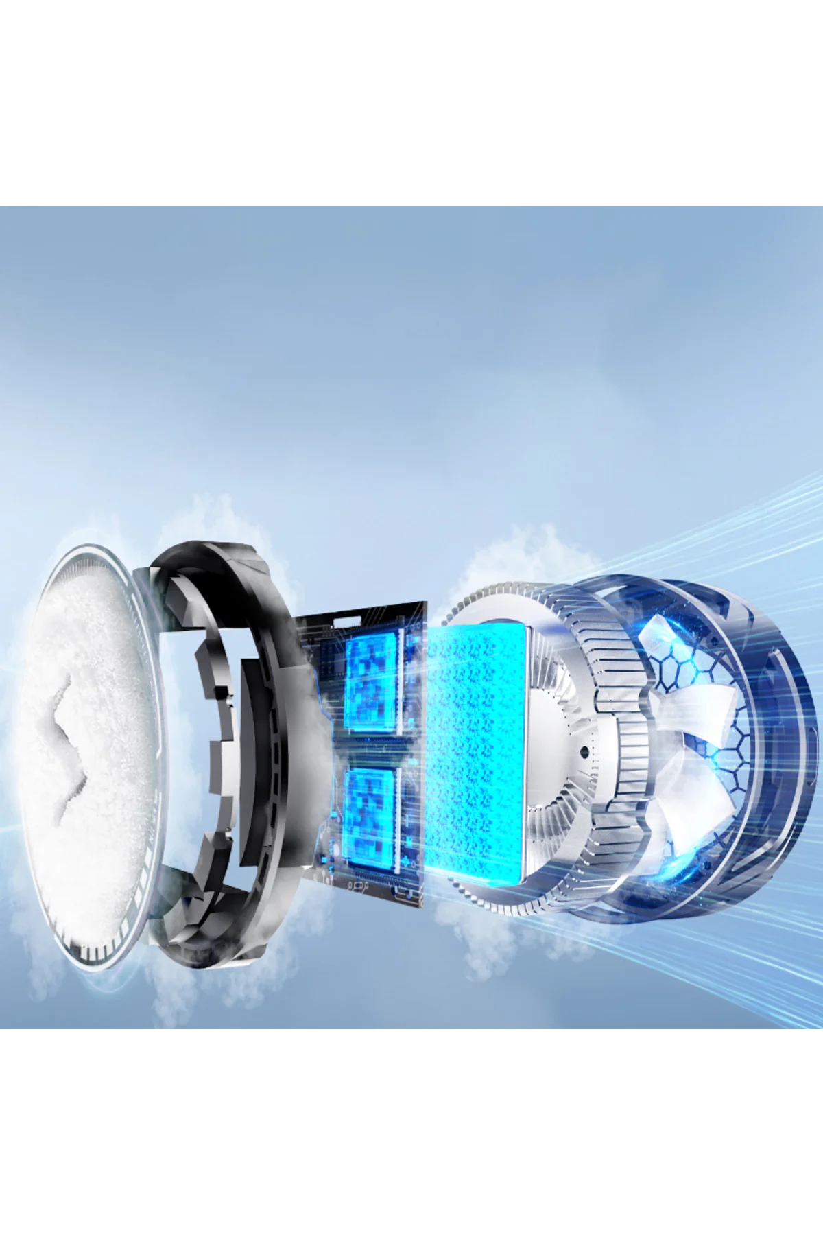 SL-25 Cep Telefonu Soğutucu | RGB Işıklı, Kıskaçlı & Manyetik, Se