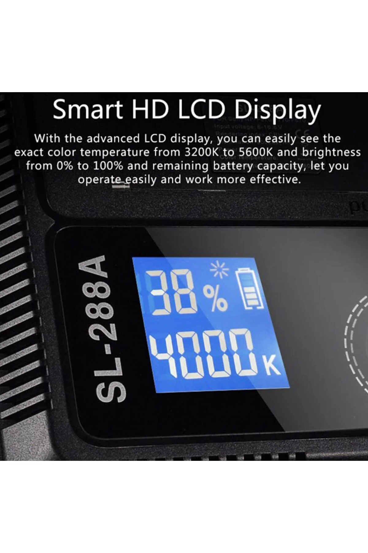 ,sl-288a Soft Light Video Fotoğraf Soft Işık.(AYAKSIZ)