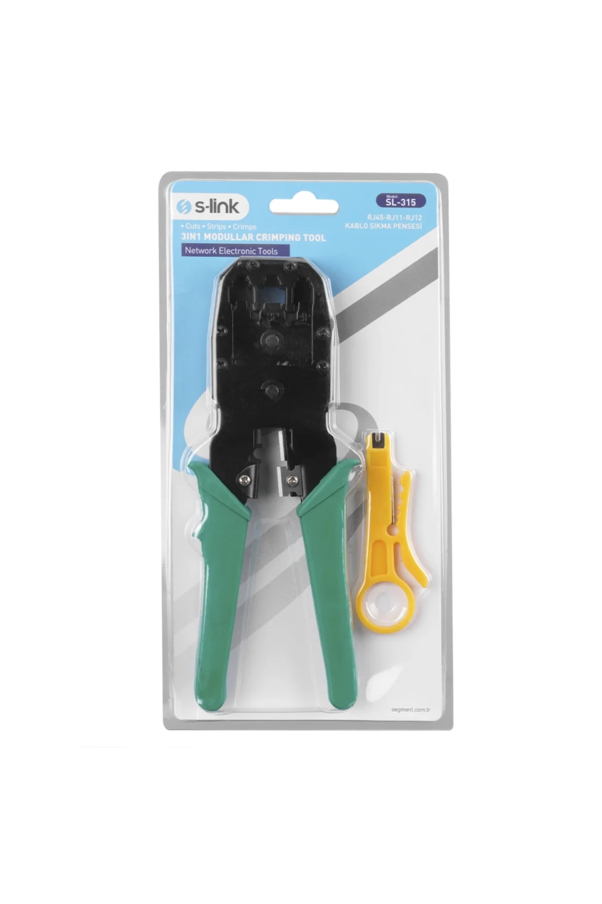 Sl-315, Rj45/rj12/rj11 Üçlü Pense, Kablo Ucu Konnektör Sıkma Pens