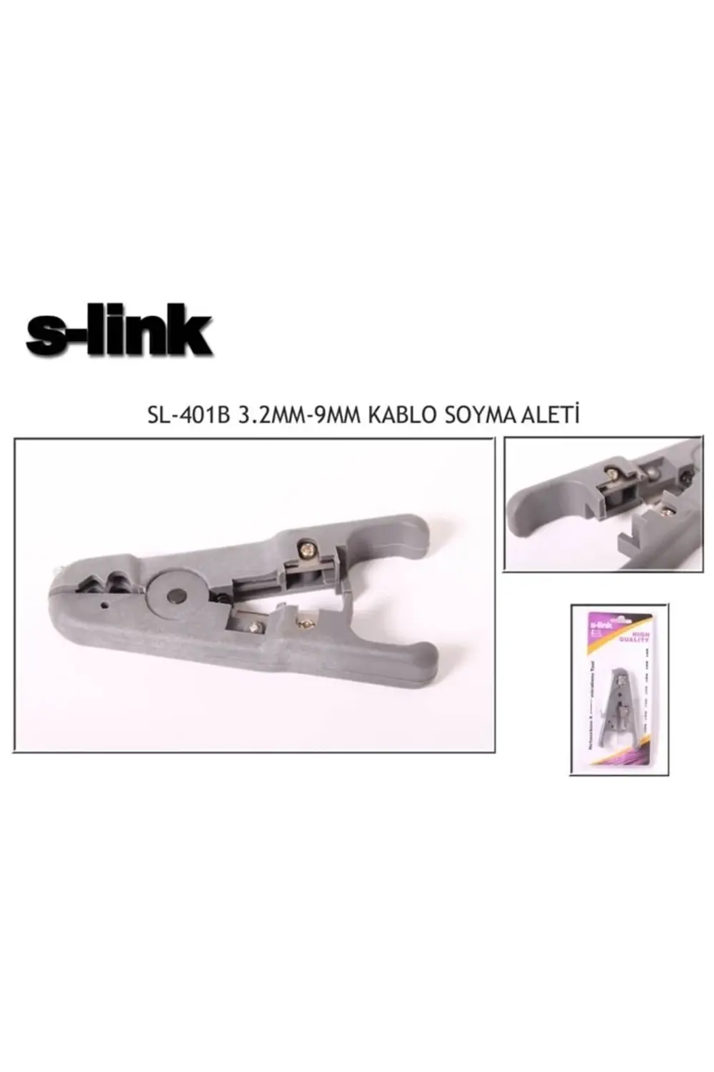 Sl-401b 3.2mm-9mm Kablo Soyma Aleti