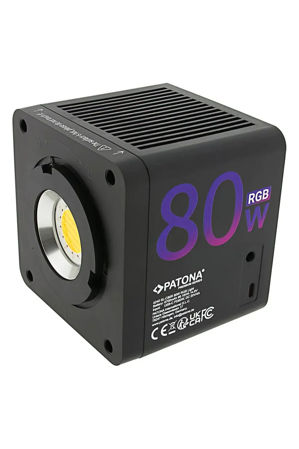 SL-80R 80W RGB LED Video ve Fotoğraf ışığı