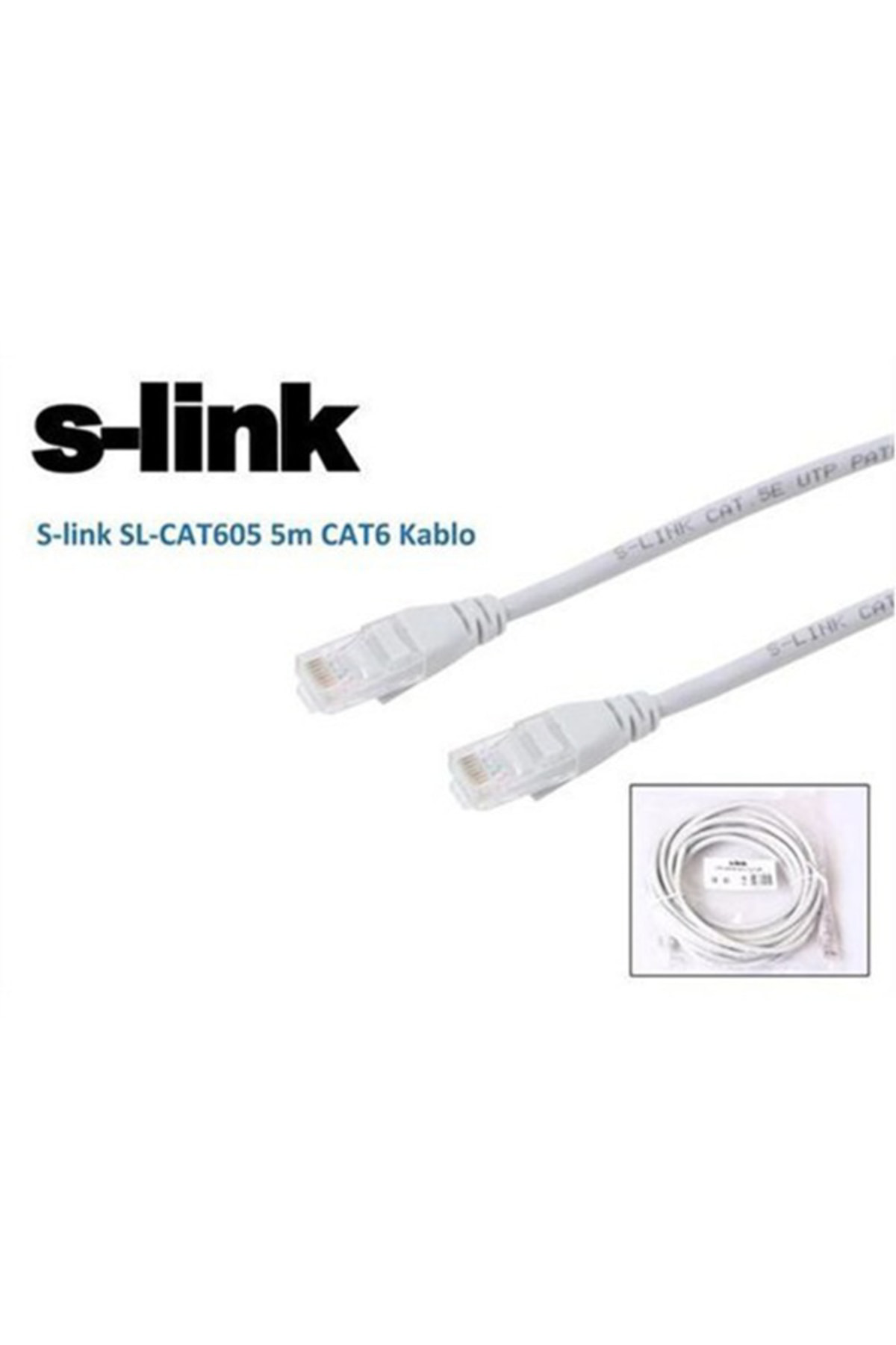 Sl-cat605 5m Cat6 Kablo 10 Adet