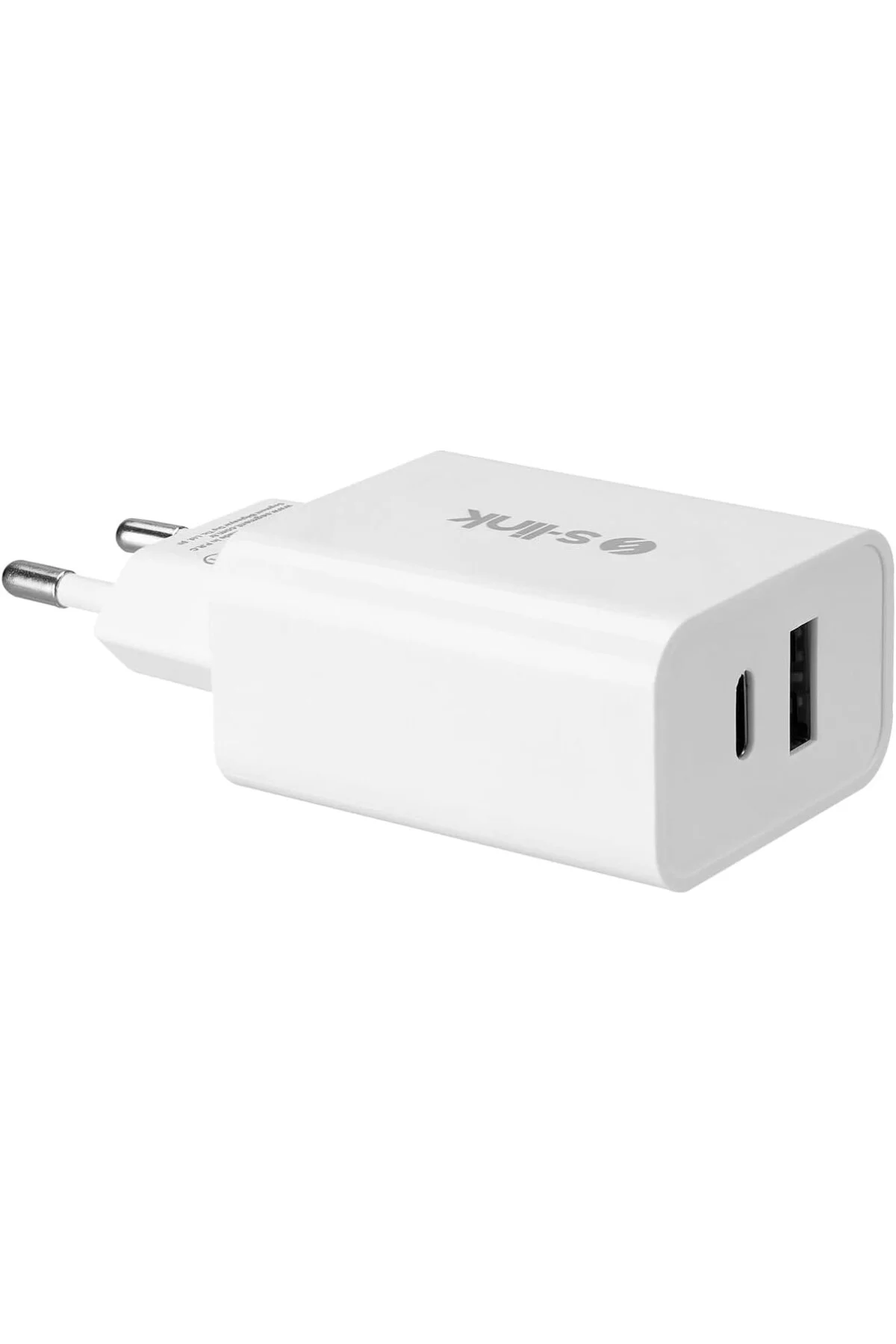 SL-EC60 20W PD3.0/Quick Charge QC3.0 Type USB-C +USB A Hızlı Beyaz Ev Şarj Adaptör