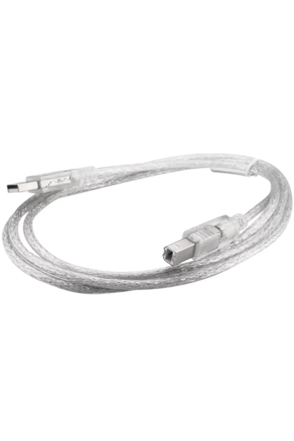 Sl-u2015 Usb 2.0 1.5mt Şeffaf Yazıcı Kablo