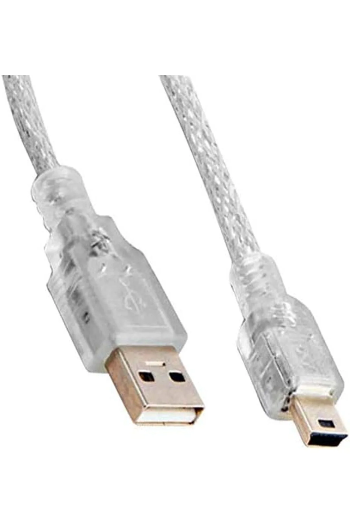 SL-UK55 Usb2.0 5m Şeffaf Usb AM/Mini 5pin Kablo 1194891