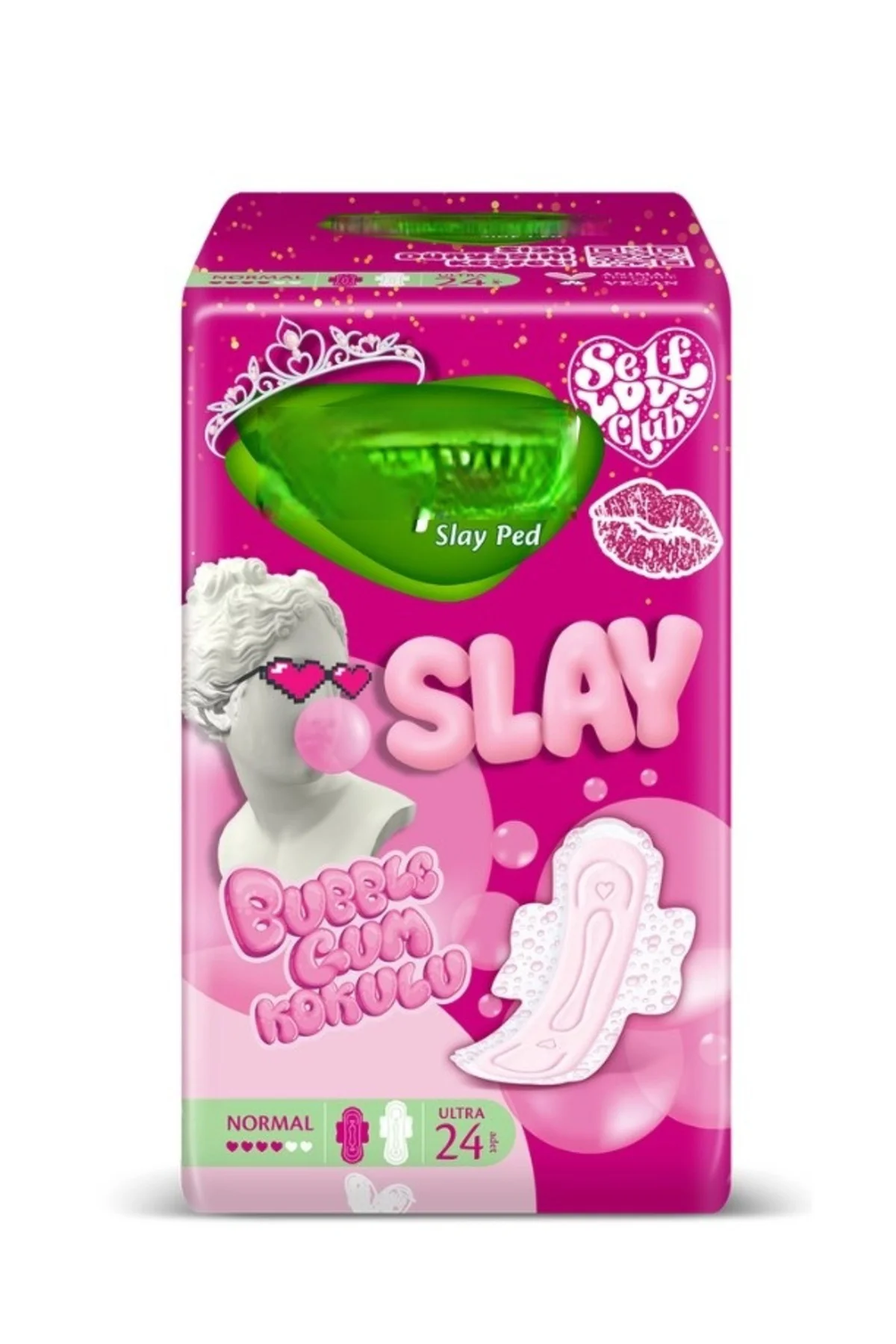 Slay Süper Eko Normal Ped 24 Adet