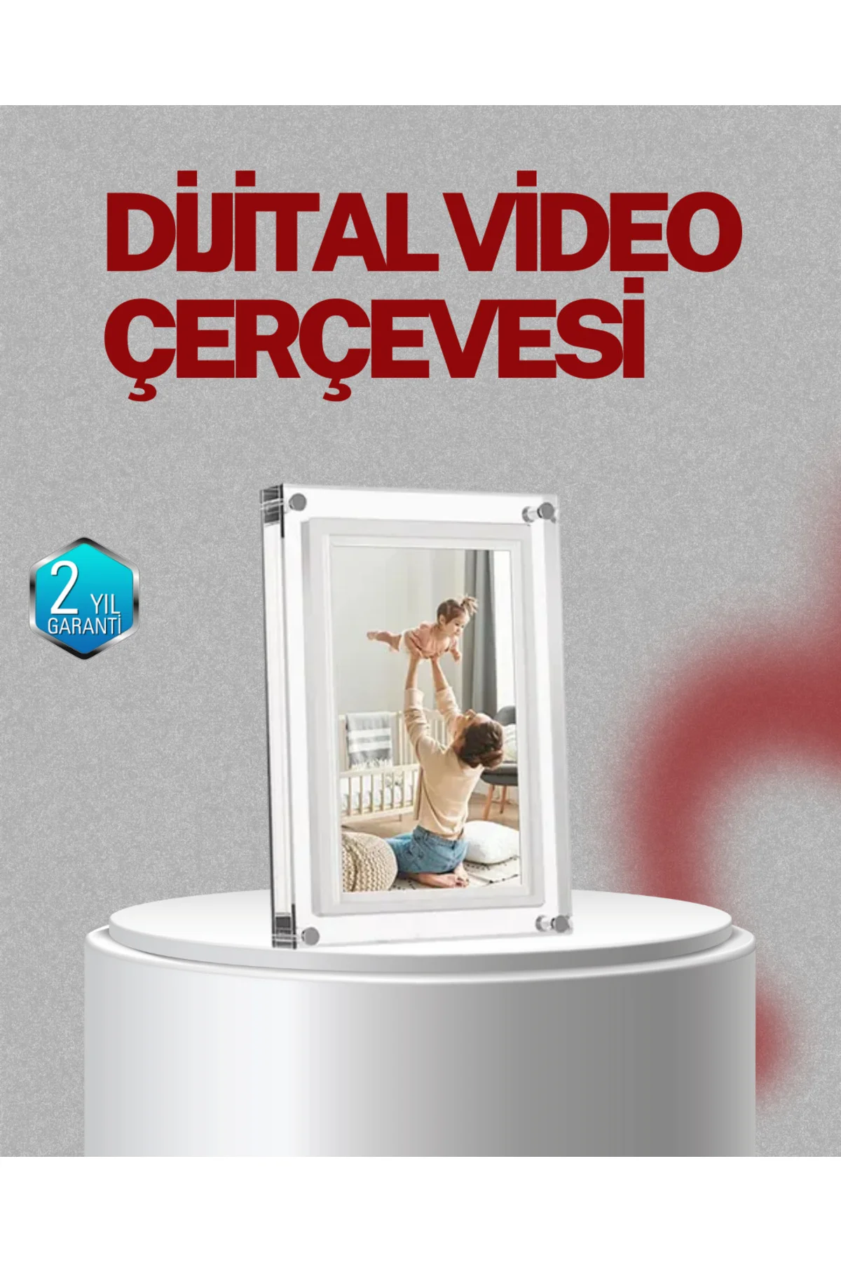 Slayt Gösterisi Özellikli 7 İnç IPS Dijital Çerçeve – Anılarınızı