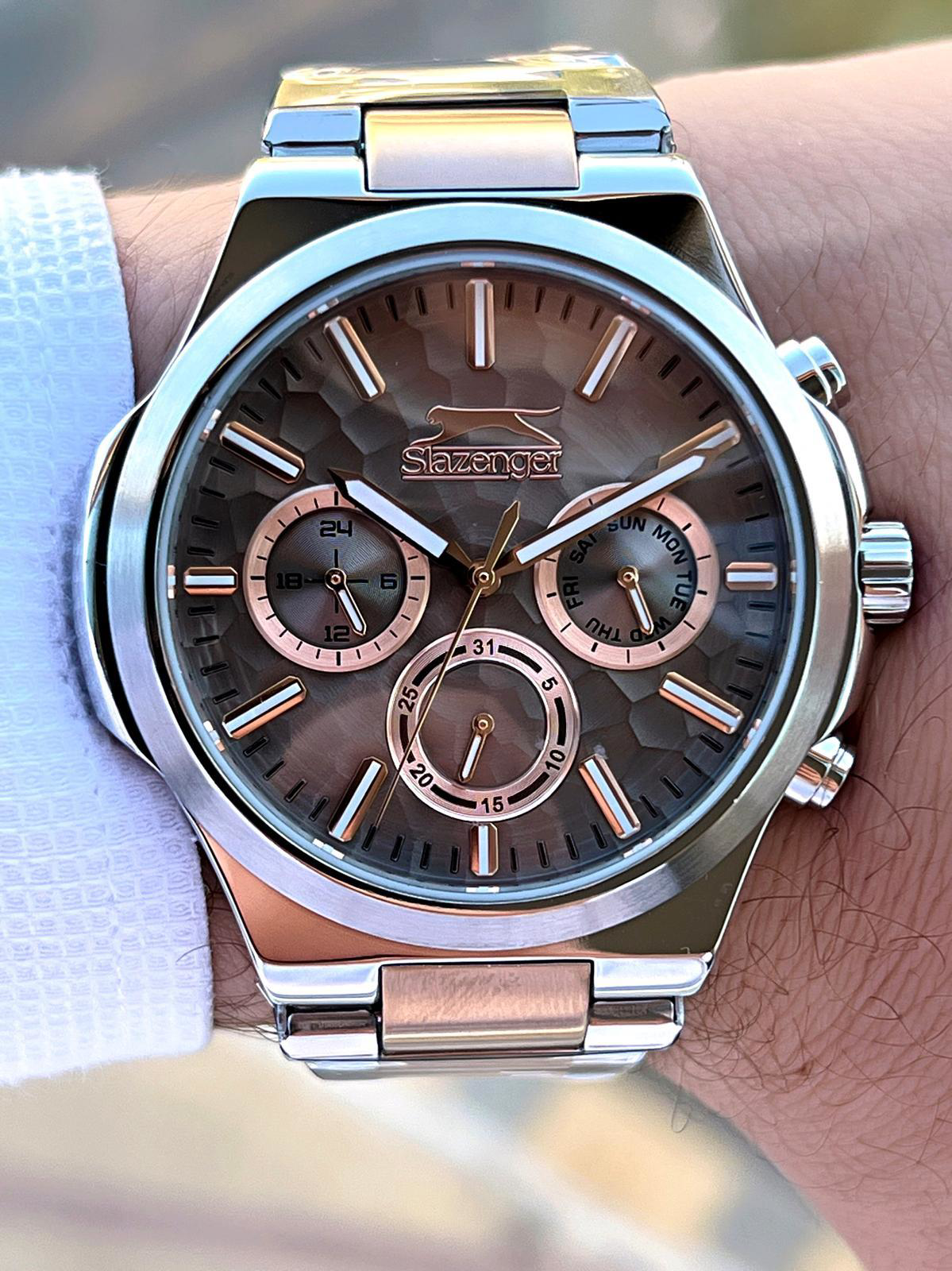 Slazenger 5 Atm Suya Dayanıklı İç Fonksiyonları Aktik Erkek Kol S Slazenger 5 Atm Suya Dayanıklı İç Fonksiyonları Aktik Erkek Kol S