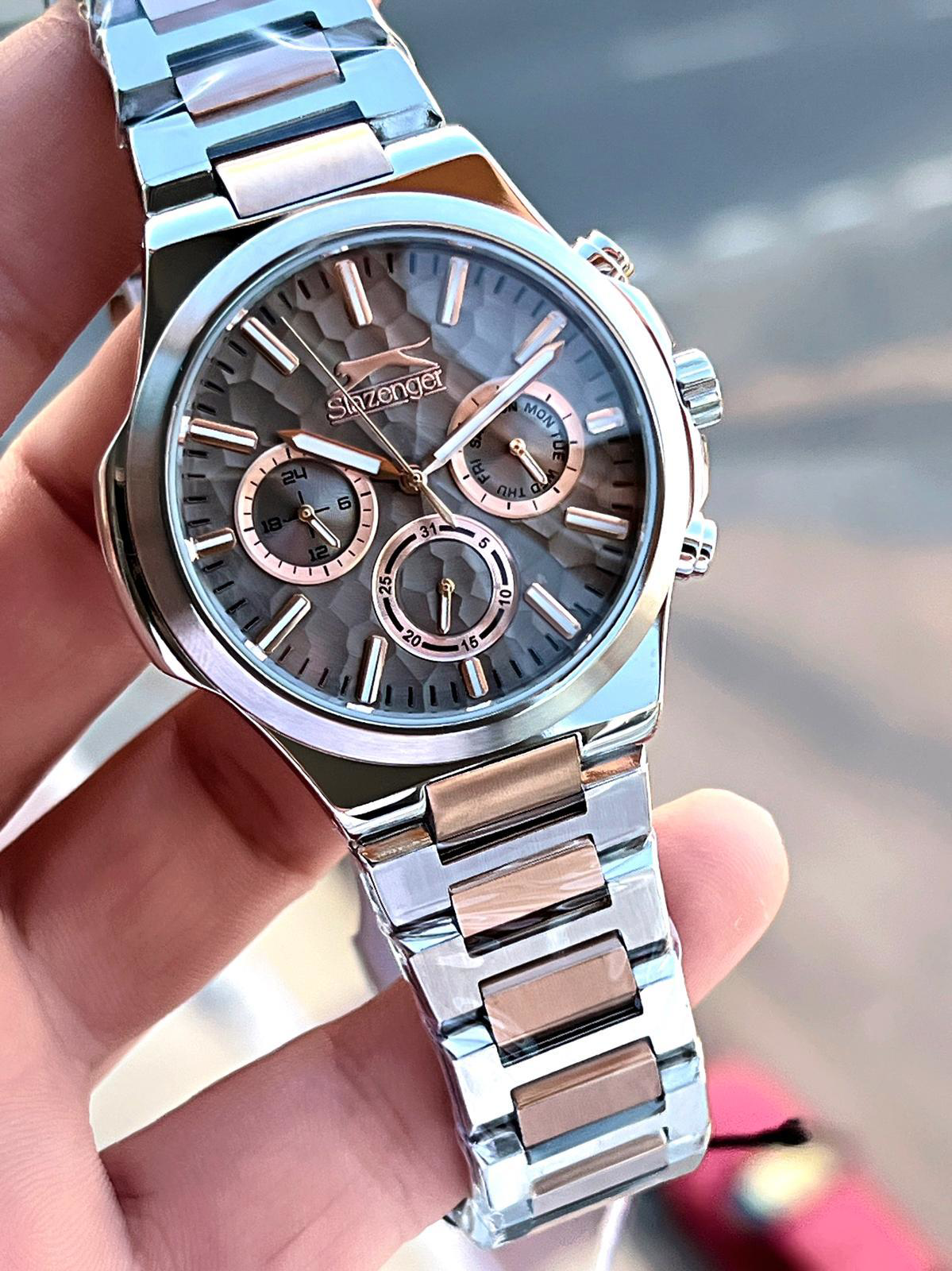 Slazenger 5 Atm Suya Dayanıklı İç Fonksiyonları Aktik Erkek Kol S Slazenger 5 Atm Suya Dayanıklı İç Fonksiyonları Aktik Erkek Kol S