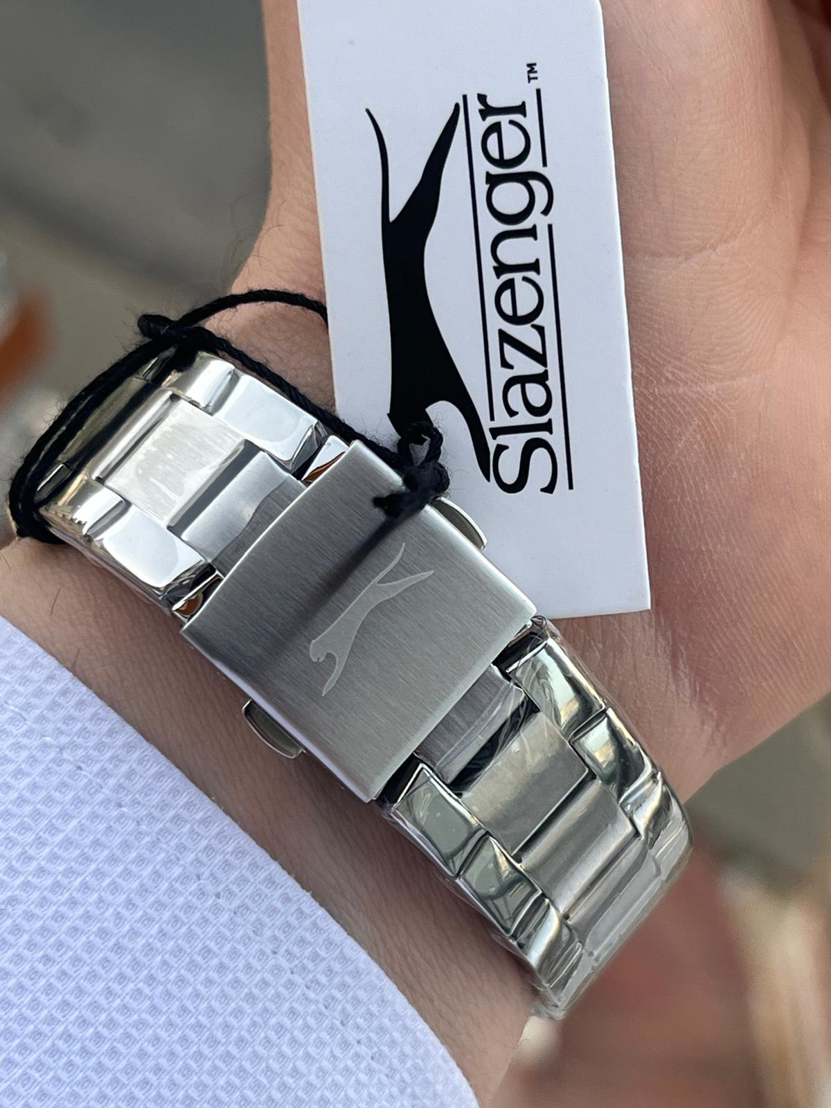Slazenger Çelik Kordon İç Fonksiyonları Aktif 5 Atm Suya Dayanıkl Slazenger Çelik Kordon İç Fonksiyonları Aktif 5 Atm Suya Dayanıkl