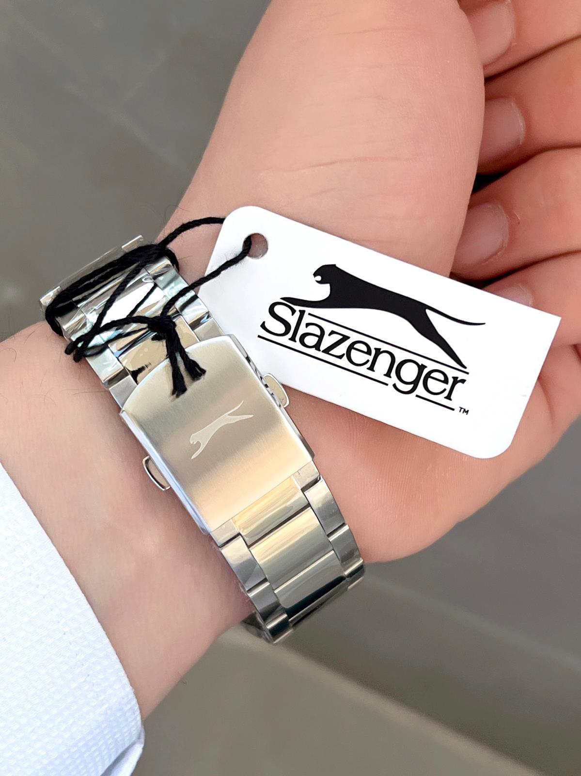 Slazenger Çelik Kordon İç Fonksiyonları Aktif 10 Atm Suya Dayanık Slazenger Çelik Kordon İç Fonksiyonları Aktif 10 Atm Suya Dayanık
