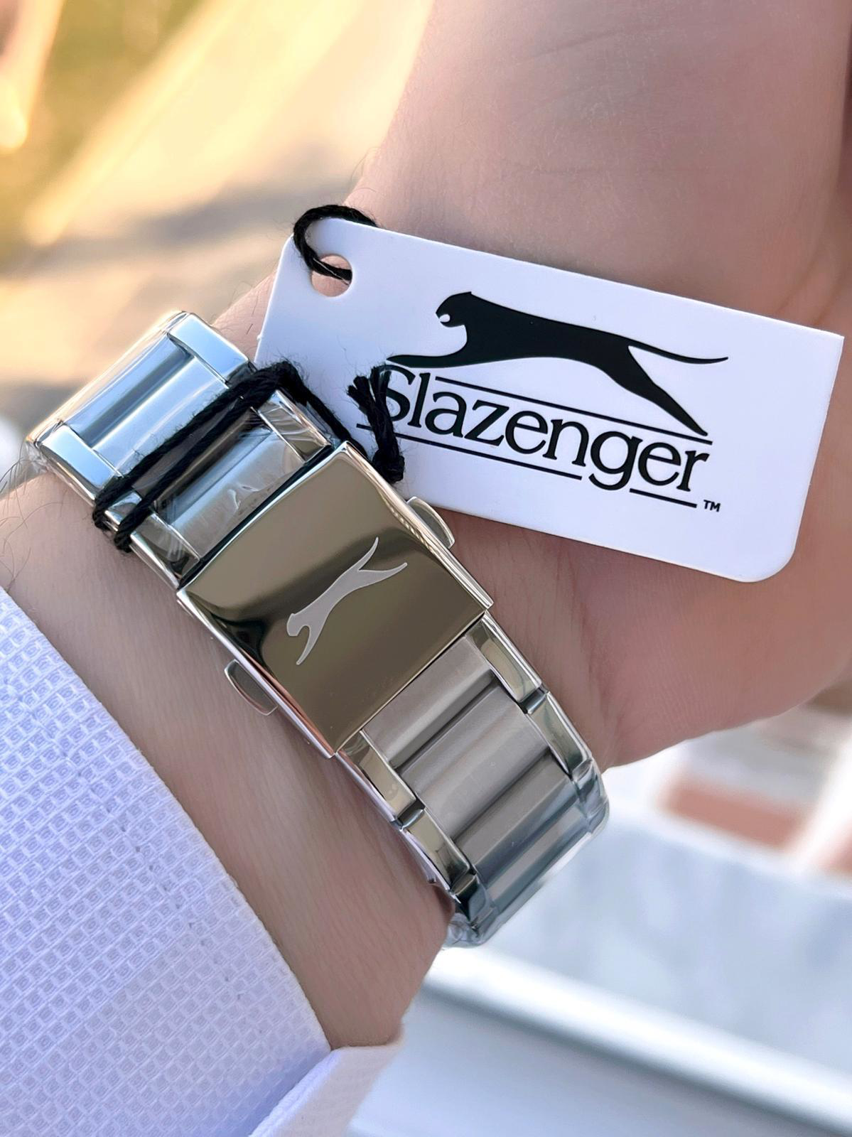 Slazenger  Çelik Kordon Çelik Kasa 10 Atm İç Kadran Fonksiyonları 