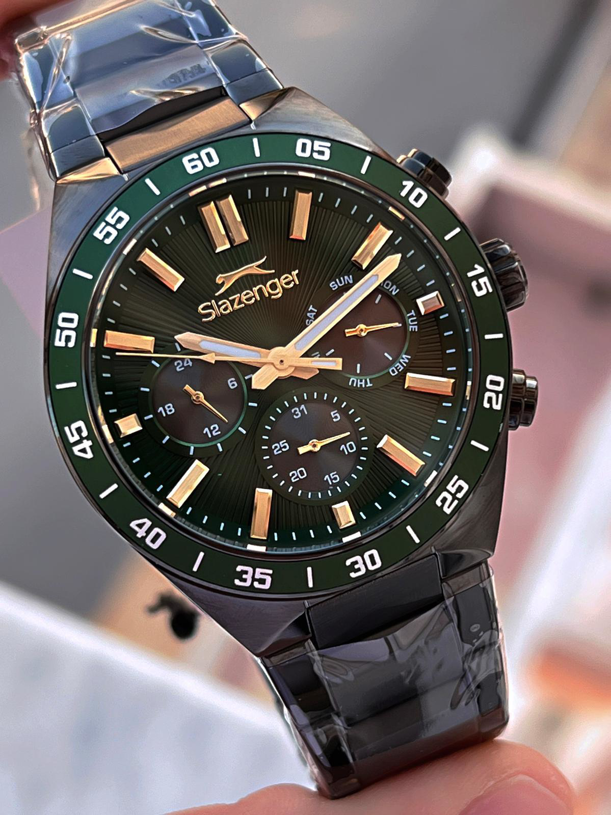 Slazenger Çelik Kordon Çelik Kasa 10 Atm İç Kadran Fonksiyonları Slazenger Çelik Kordon Çelik Kasa 10 Atm İç Kadran Fonksiyonları