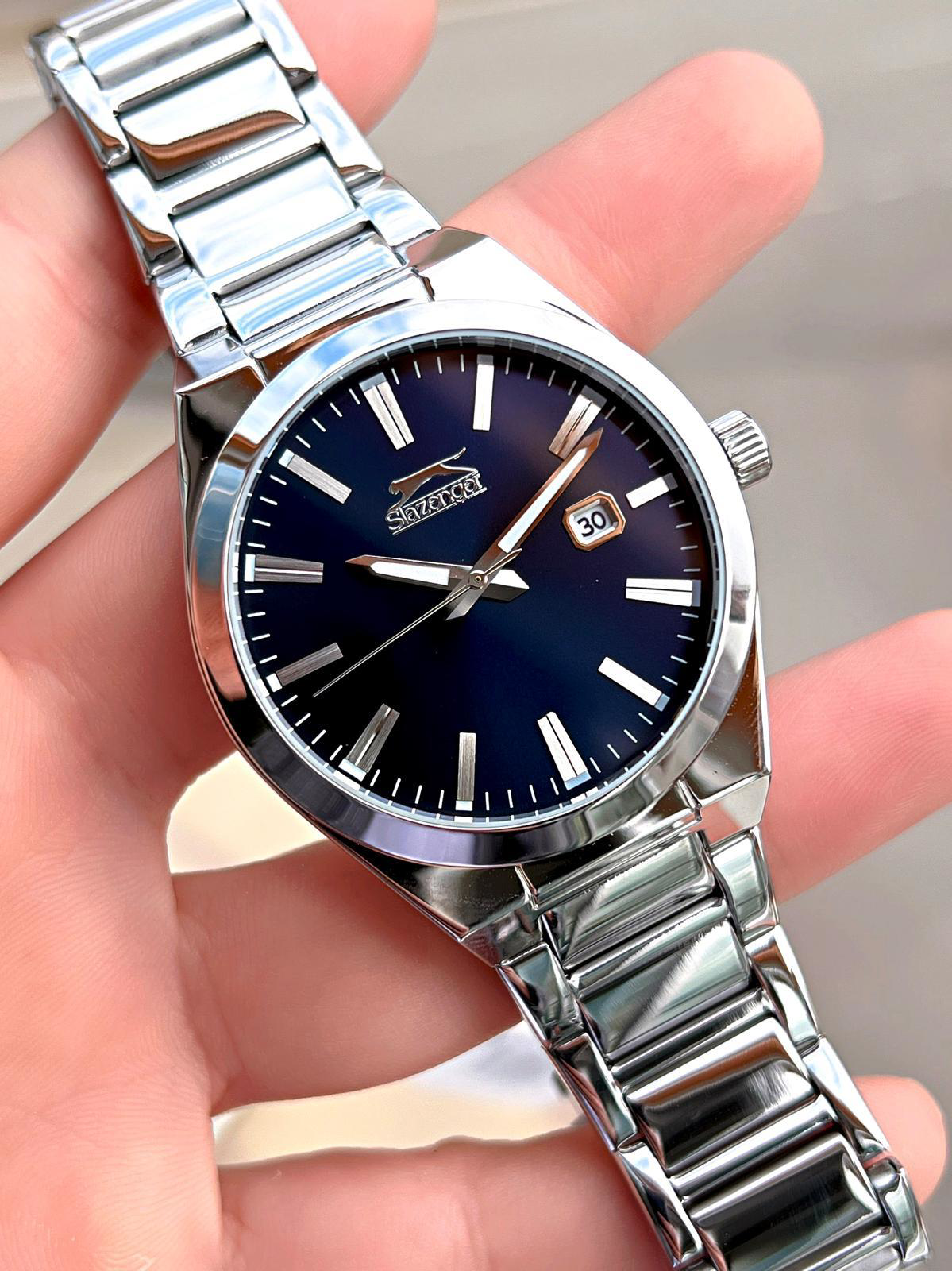 Slazenger Damatlık Ve Takım Elbiye Özel Çelik Kordon 5 Atm Suya D Slazenger Damatlık Ve Takım Elbiye Özel Çelik Kordon 5 Atm Suya D