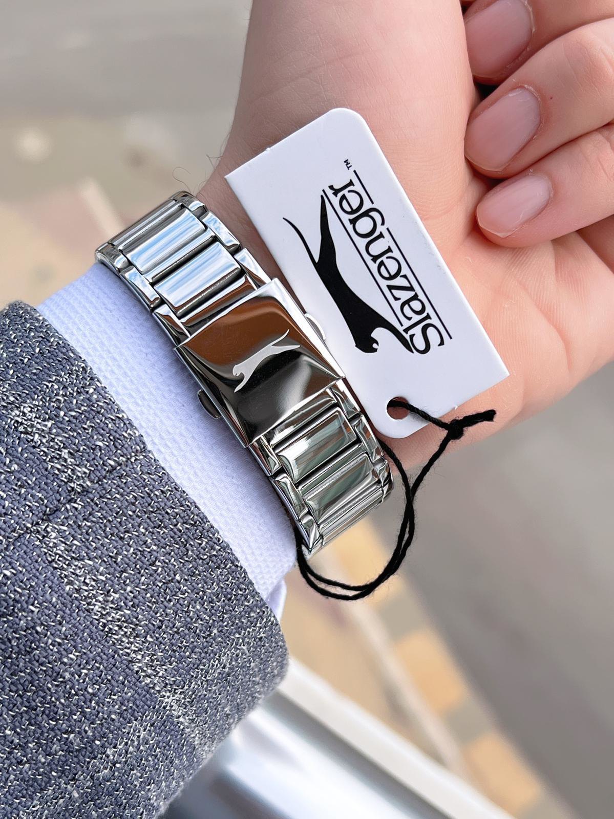 Slazenger Damatlık Ve Takım Elbiye Özel Çelik Kordon 5 Atm Suya D Slazenger Damatlık Ve Takım Elbiye Özel Çelik Kordon 5 Atm Suya D