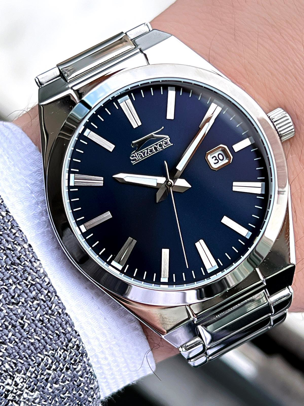 Slazenger Damatlık Ve Takım Elbiye Özel Çelik Kordon 5 Atm Suya D Slazenger Damatlık Ve Takım Elbiye Özel Çelik Kordon 5 Atm Suya D