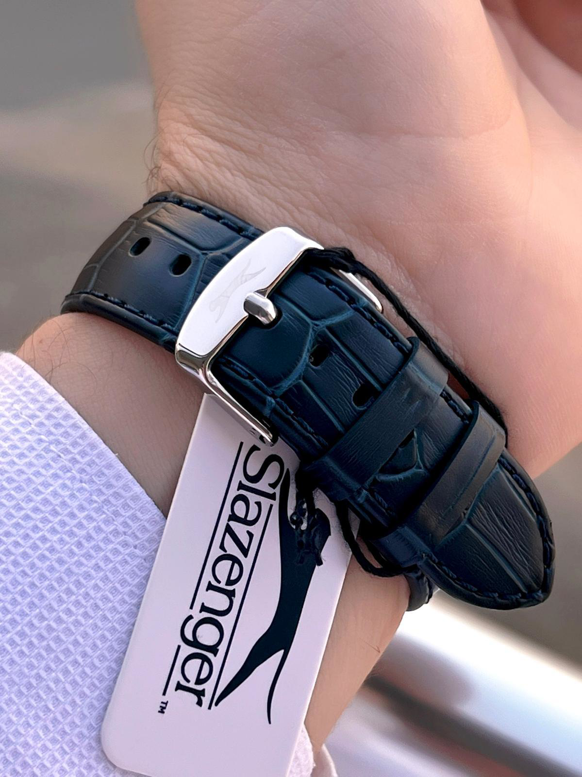 Slazenger Deri Kordon İç Fonksiyonları Aktif 10 Atm Suya Dayanıkl Slazenger Deri Kordon İç Fonksiyonları Aktif 10 Atm Suya Dayanıkl