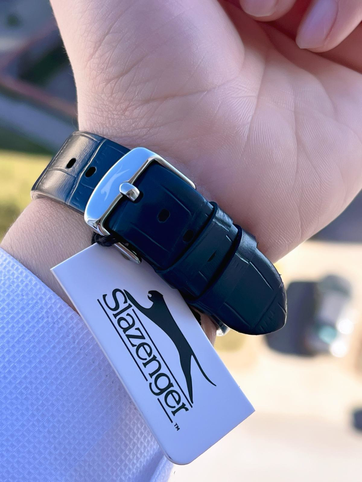 Slazenger Deri Kordon Tüm Fonksiyonları Aktif 5 Atm Su Geçirmez E Slazenger Deri Kordon Tüm Fonksiyonları Aktif 5 Atm Su Geçirmez E