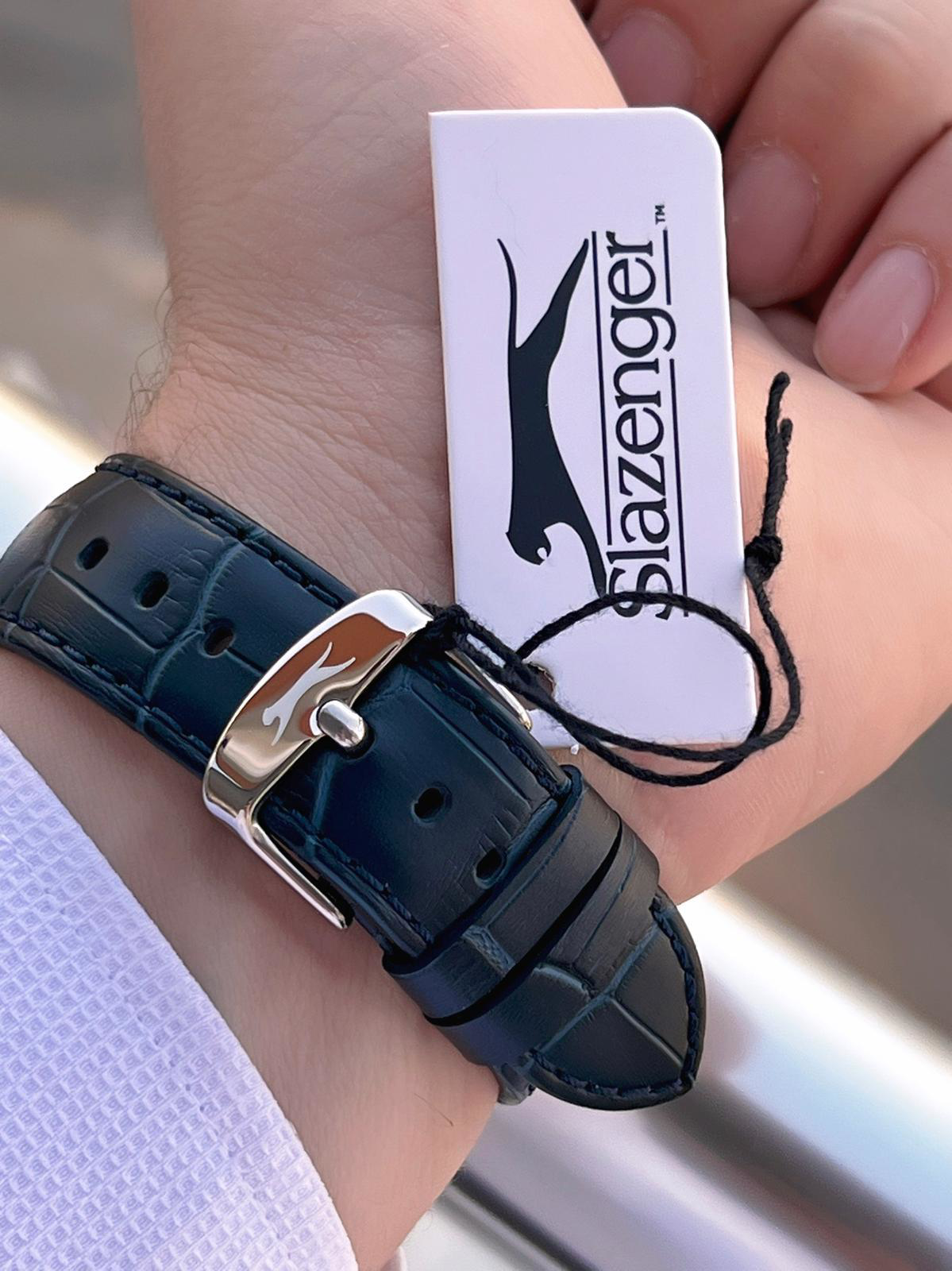 Slazenger Deri Kordon İç Fonksiyonları Aktif 10 Atm Suya Dayanıkl Slazenger Deri Kordon İç Fonksiyonları Aktif 10 Atm Suya Dayanıkl