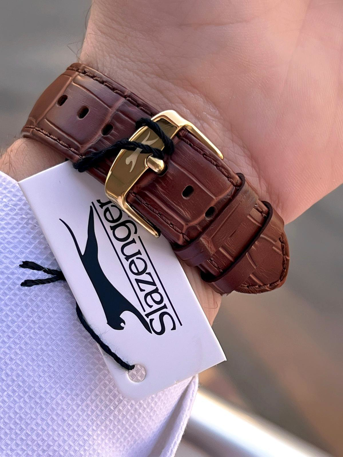 Slazenger Deri Kordon İç Fonksiyonları Aktif 10 Atm Suya Dayanıkl Slazenger Deri Kordon İç Fonksiyonları Aktif 10 Atm Suya Dayanıkl