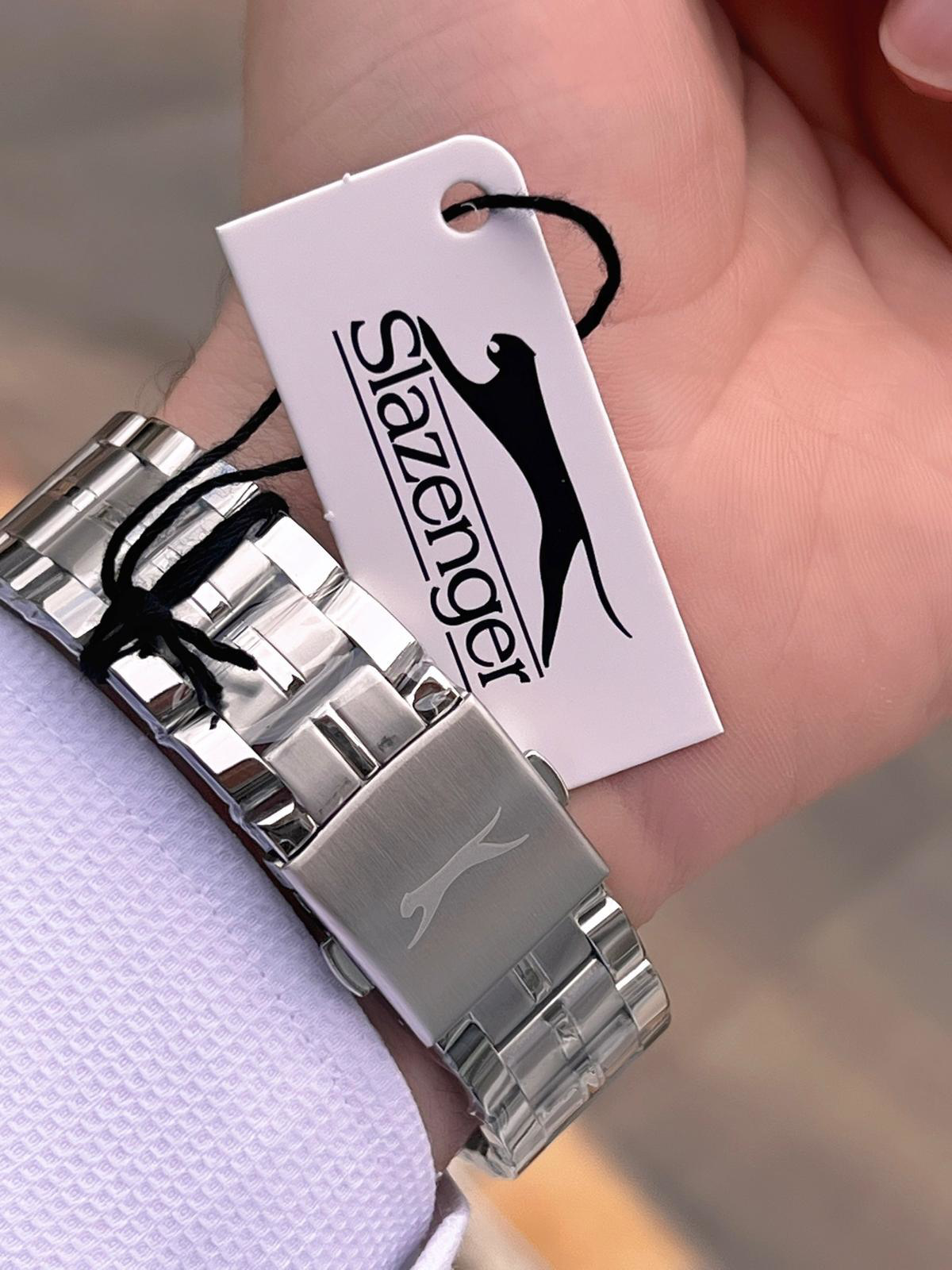 Slazenger Kasa Ve kordon Çelik 2 Yıl Garantili 10 Atm Fonksiyonla Slazenger Kasa Ve kordon Çelik 2 Yıl Garantili 10 Atm Fonksiyonla