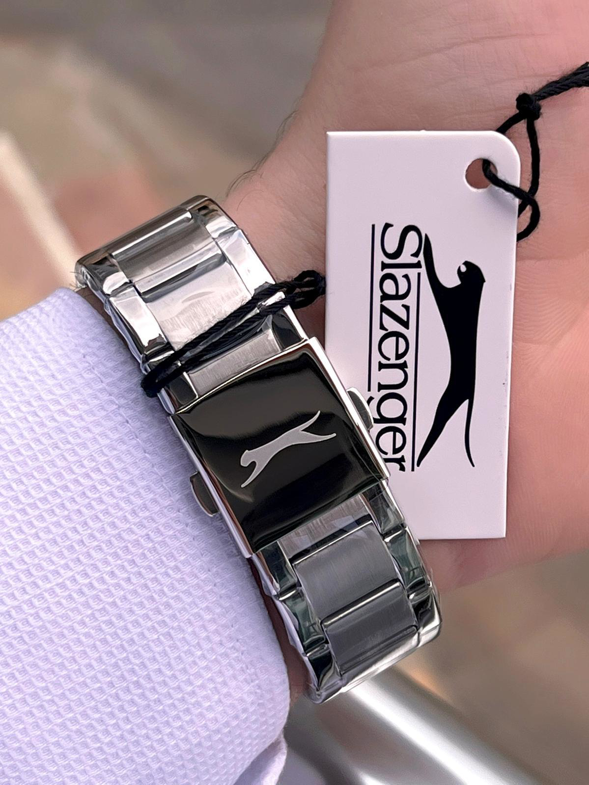 Slazenger Kasa Ve kordon Çelik 2 Yıl Garantili 10 Atm Fonksiyonla Slazenger Kasa Ve kordon Çelik 2 Yıl Garantili 10 Atm Fonksiyonla