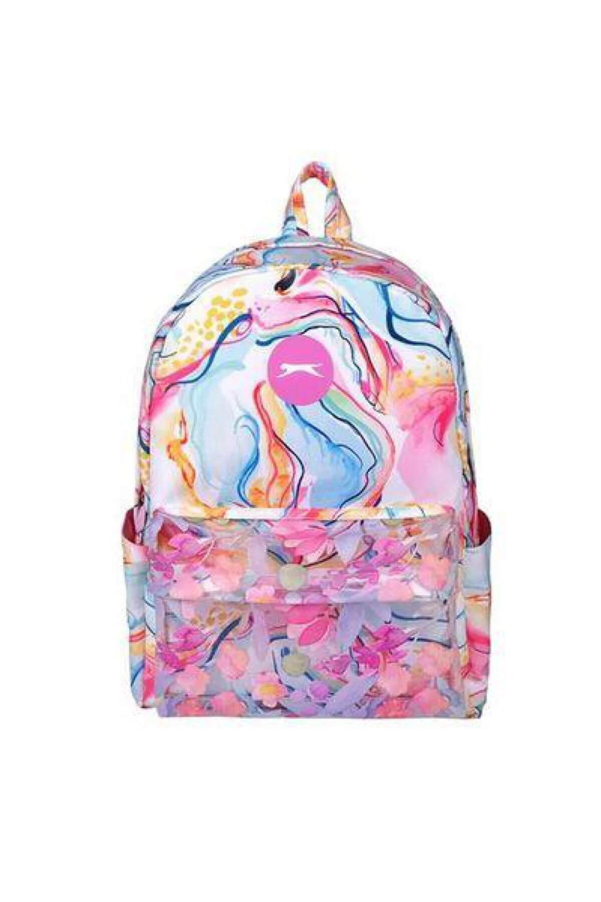 Slazenger Pvc Detaylı Flowers Sırt Çantası Me 24040