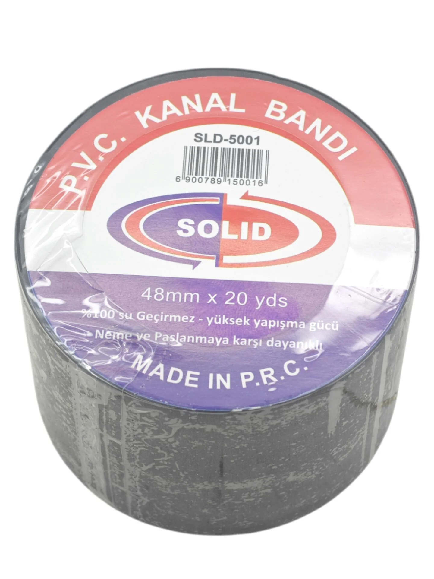 SLD-5001   Solıd P.V.C Boru Tamir&amp;Kanal Bandı 48mm*20yrd