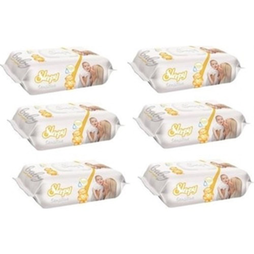 Sleepy Islak Bebek Havlusu Sensitive Kapaklı 90'lı