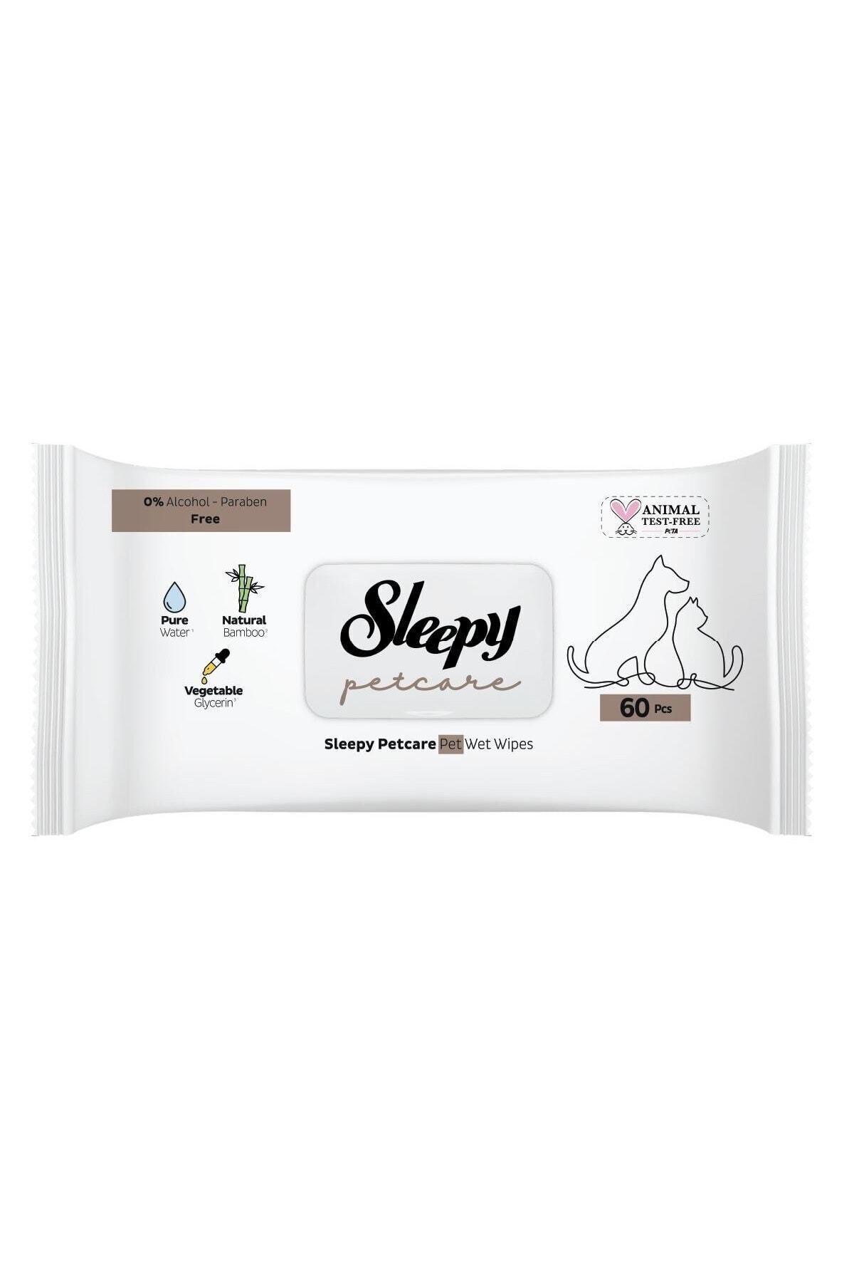 Sleepy  Petcare Kedi Ve Köpek İslak Havlusu 360 Adet